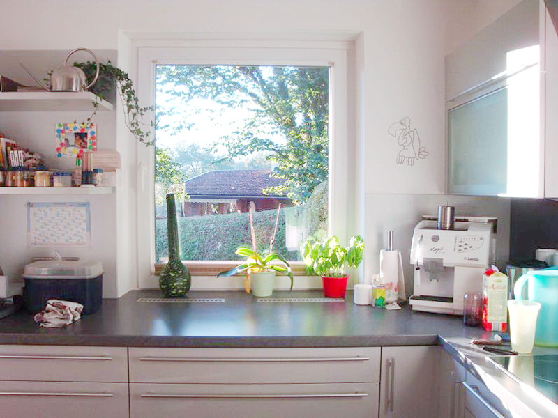 perfecta Fenster in der Küche